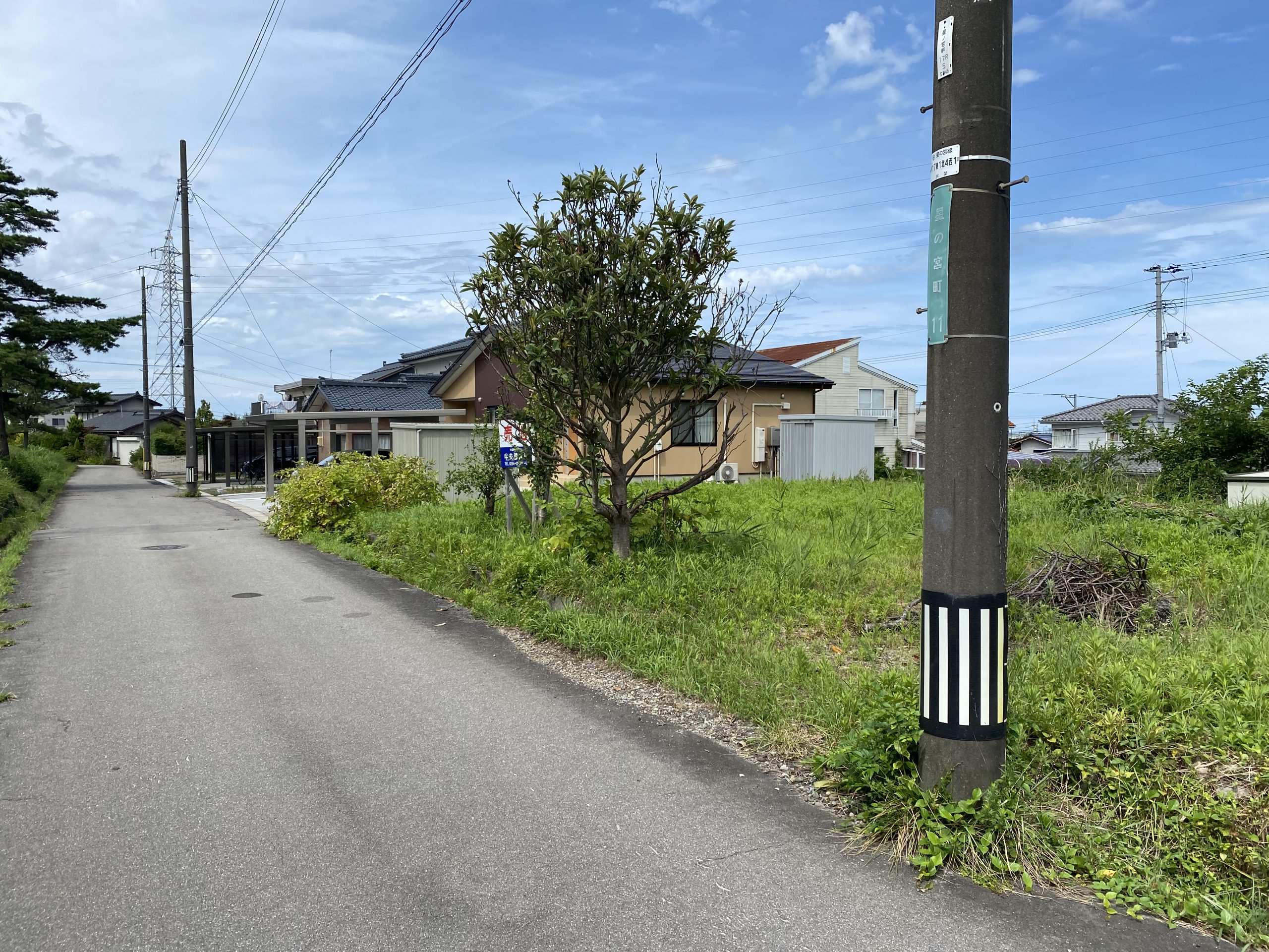 売地 新発田市・村上市・胎内市 胎内市星の宮町428番21