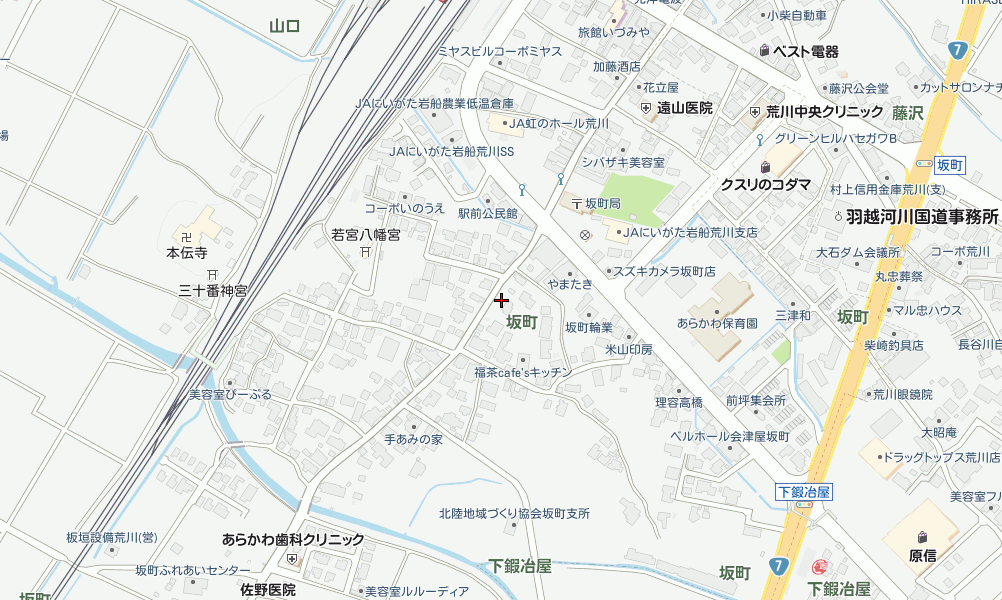 売地 新発田市・村上市・胎内市 村上市坂町字腰廻1713-2