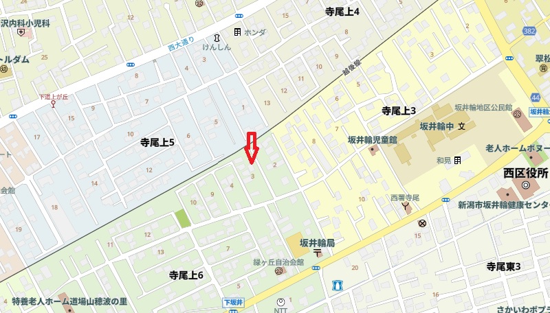 新古住宅 新潟市 新潟市西区寺尾上　A棟