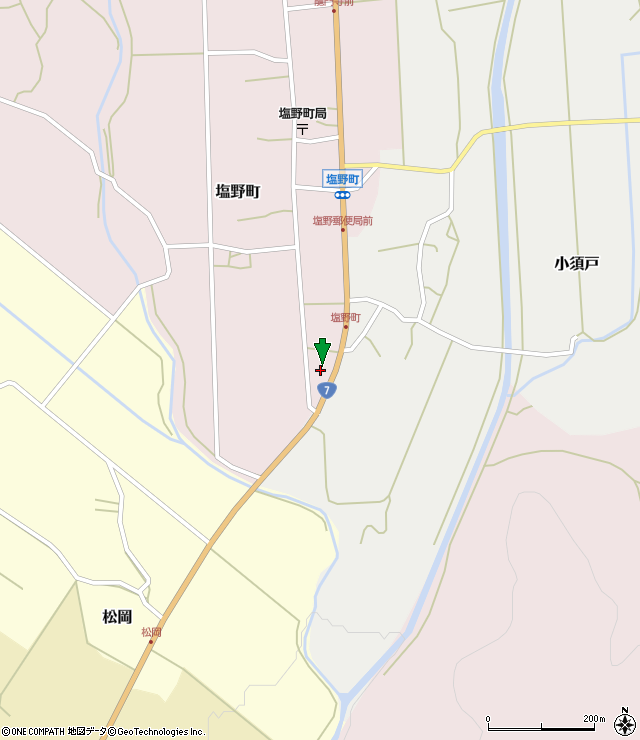 売地 新発田市・村上市・胎内市 村上市塩野町字下屋敷361番4 外3筆