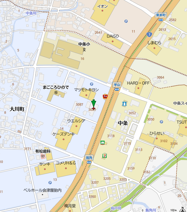 貸地 新発田市・村上市・胎内市 胎内市大川町3089-2　外2筆