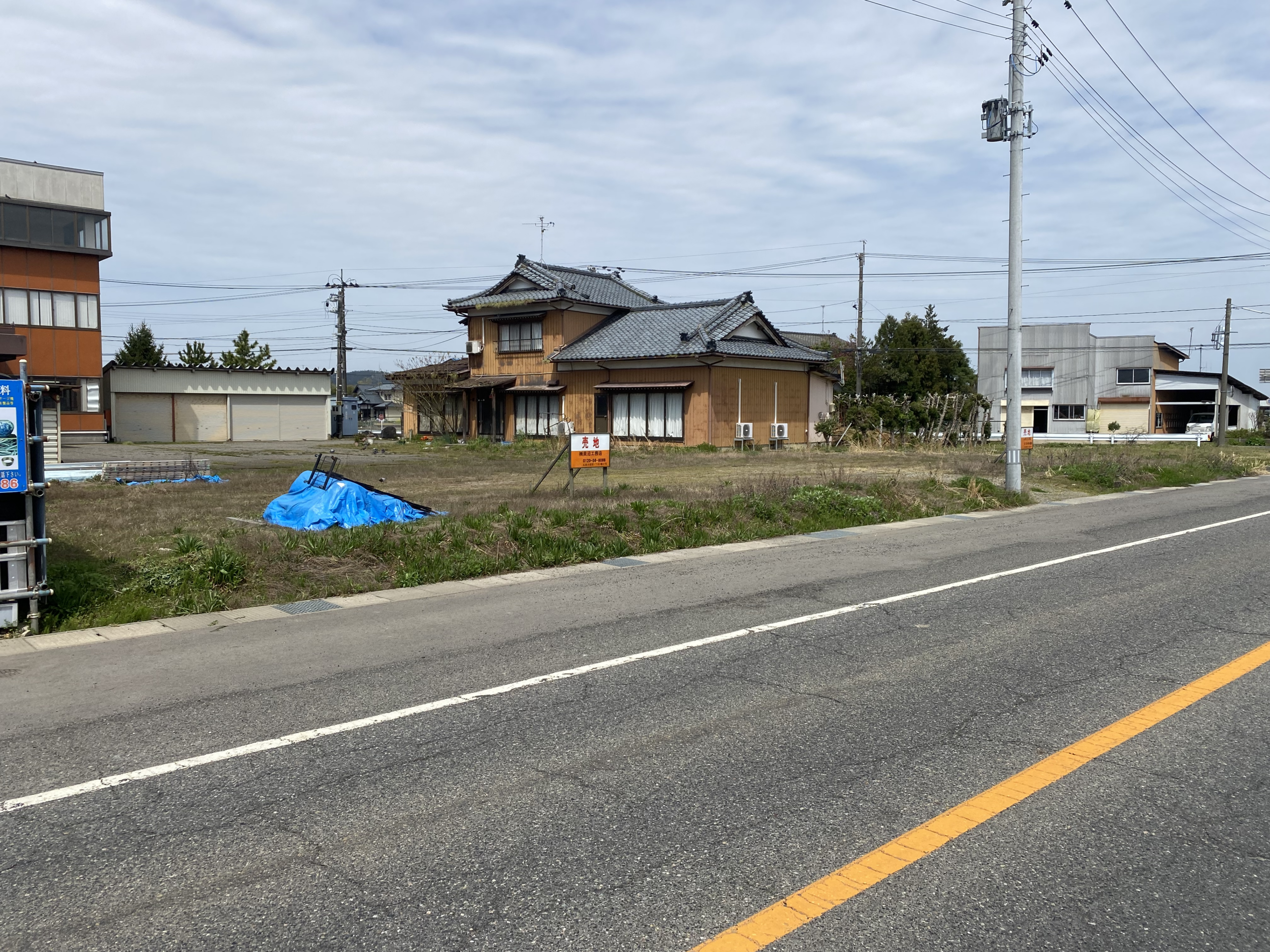 売地 五泉市 五泉市二ツ柳字花立210番（計2区画）