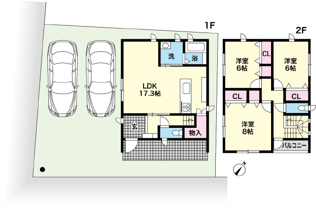 新古住宅 新潟市 新潟市西区小針台6-8（地番5818番702、5818番1171）