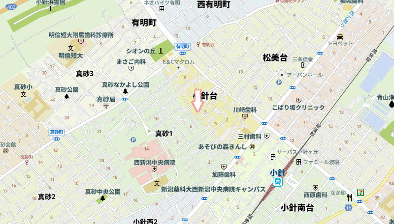 新古住宅 新潟市 新潟市西区小針台6-8（地番5818番702、5818番1171）